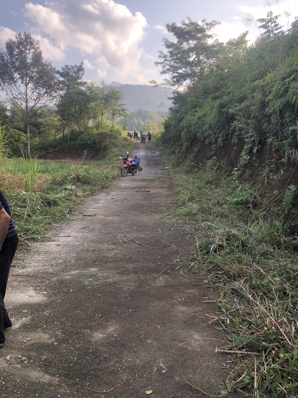 Thôn Táo Thượng tích cực lao động vệ sinh đường làng ngõ xóm